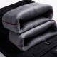 Winter middle-aged men's thick plus velvet casual pants loose trousers warm middle-aged people wear dad male pants Winter middle-aged men's thick plus velvet casual pants loose trousers warm middle-aged people wear dad male pants