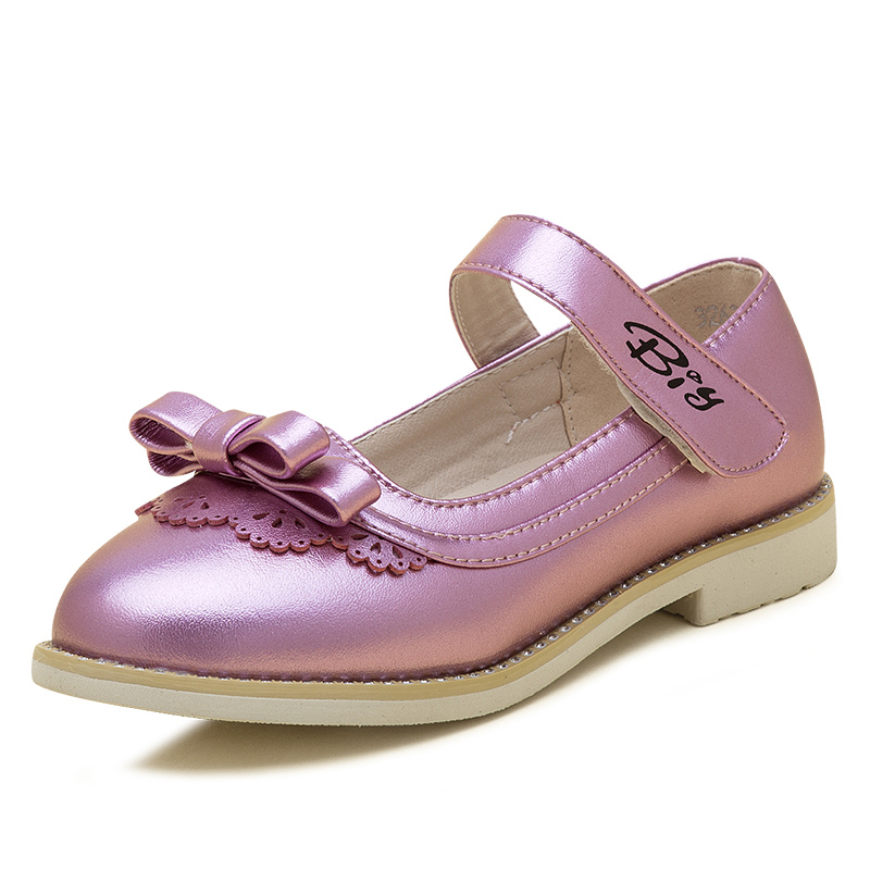 大黄蜂女童鞋 秋季女童公主鞋高跟单鞋小女孩韩版单鞋3-4-5-6岁1产品展示图2