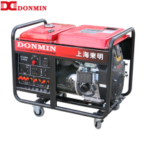 Dongming DONMIN two-cylinder gasoline generator 12kw dual voltage single three same power mobile portable outdoor