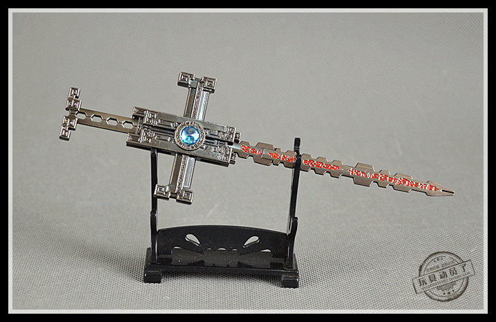 1:6中国古代兵器武器模型 秦时明月官方正版荆天明非攻剑可配兵人