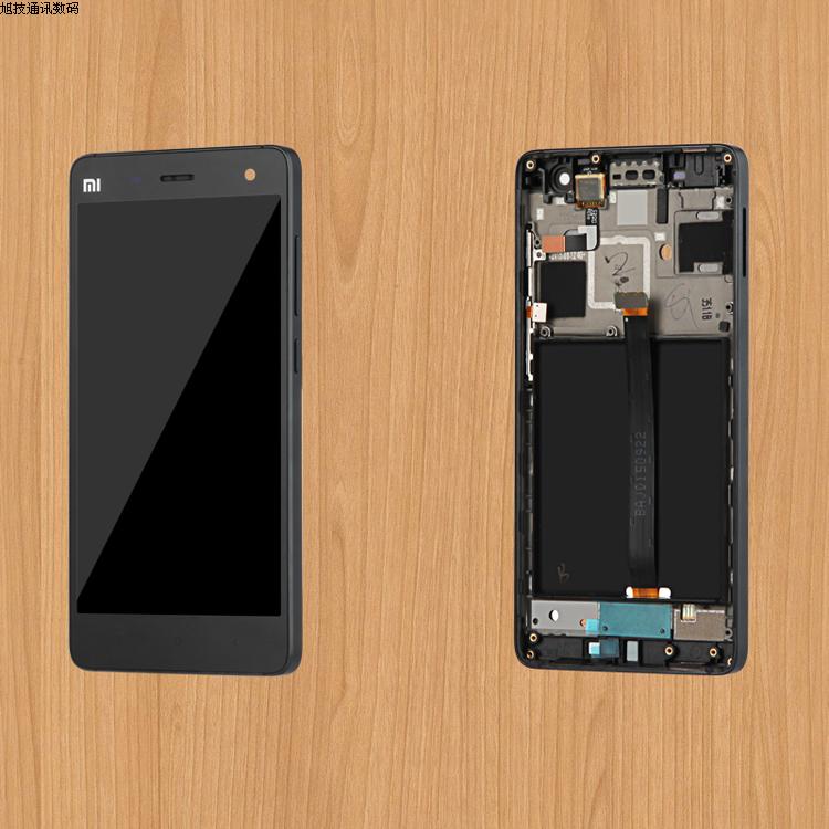 适用于小米4屏幕总成带框液晶屏 黑白色mi4触摸屏幕屏寄修总成_7折