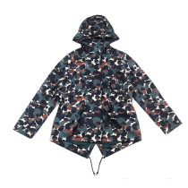 22 Spring and Autumn AIGLE Aigao coat female outdoor recreational jacket camouflage cap MTD windproof rain-style assault charge