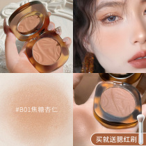 joocyee fermented blush amber shell explosion matte day mixed caramel gradient matte N01 repair volume monochrome plate
