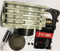 Applicable to Jiangsu Zongshen defwei water-cooled engine Mighty Weifeng 200 250 300 cylinder piston ring up and down pads