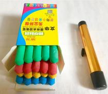 South Korea environmentally friendly dust-free chalk water-soluble white childrens coarse graffiti teaching color chalk dust-free