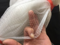 Fishing nets Semi-finished nets Three-layer fishing nets