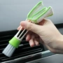 Xe đa chức năng đúp head brush điều hòa không khí cửa thoát khí làm sạch bàn chải bàn phím máy tính bàn chải xe công cụ làm sạch nguồn cung cấp dụng cụ vệ sinh xe ô tô