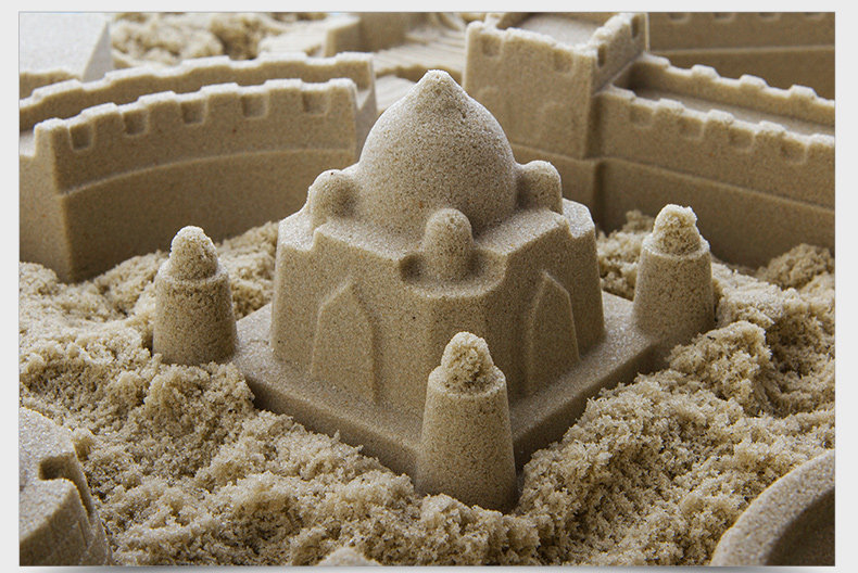 美乐星空沙充气沙盘工具 儿童滩玩沙玩具动感星空沙套装模具