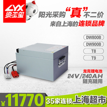 Beam Seal Lithium Battery 24V 240AH Washground DW800B DW800B 700B T8T9 Lithium Battery