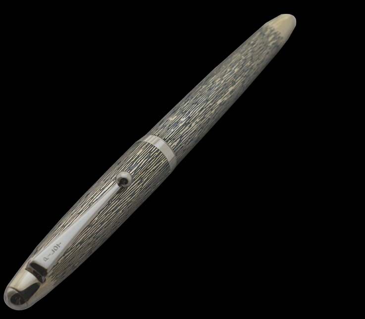 Ручка перьевая 天猫一航  百乐包邮 方格 925 纯银雕刻18k 金笔 fk-5ms-ko 钢笔 Pilot FK--KO