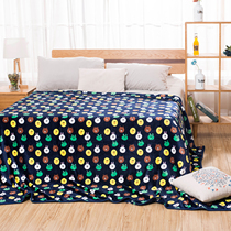 特价双面加厚保暖法兰绒毛毯盖毯空调毯被套四件套床单多件枕套