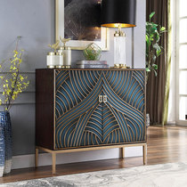 Light luxury shoe cabinet home large capacity door Hall Cabinet post modern partition cabinet storage food side cabinet solid wood entrance cabinet