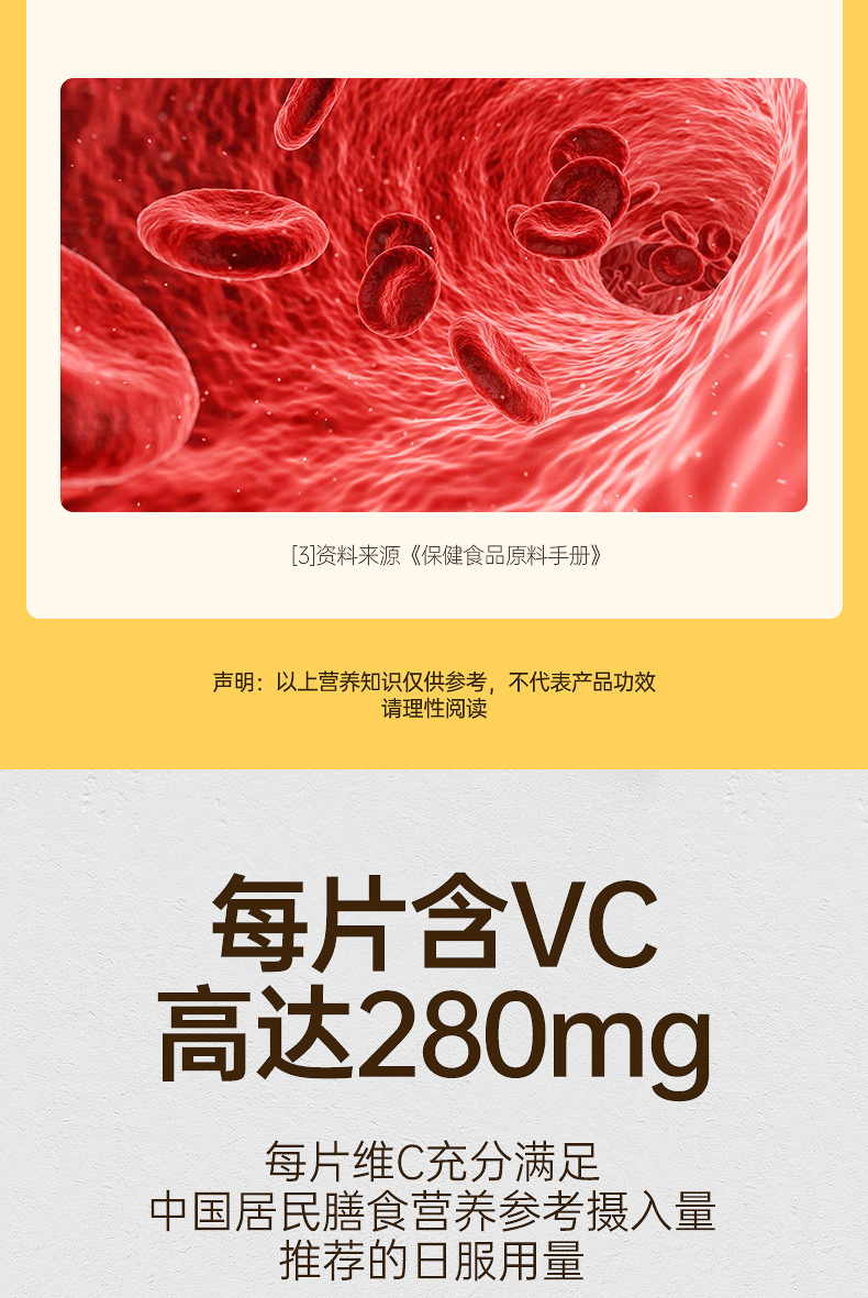 黄金搭档维生素C100片