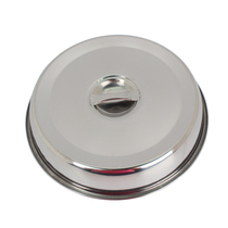 22 24 26 28 30cm pig iron baking tray cover round iron plate cover iron plate cover stainless steel iron plate cover