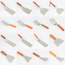 Cooking shovel Teppanyaki stainless steel hand grab cake shovel Steak shovel Pizza frying shovel Barbecue shovel Pancake press shovel