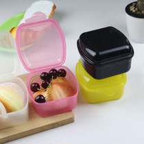 Japanese burger storage box lunch box sandwich box hot microwave oven food storage box breakfast box