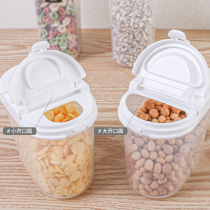 Japan imported double-open fresh-keeping box onion box food storage tank dried fruit seasoning Miscellaneous grain flip-proof storage tank
