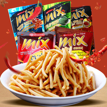 Thailand imported VFOODS MIX plain Spicy Spicy Chicken smoked meat flavor Crispy Strips 6 packs