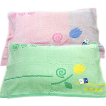 Cotton pillow towel A pair of cotton untwisted yarn thickened high wool embroidered lady cotton untwisted soft couple non-pillowcase