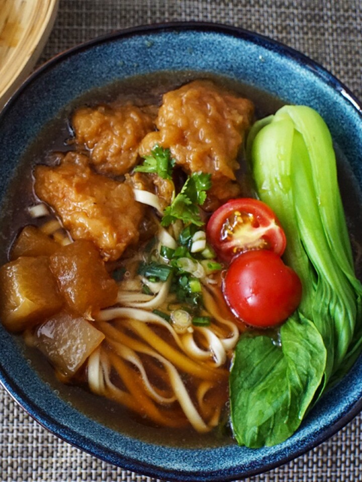 非油炸食品佳家满福台湾进口葱烧猪排面