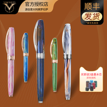 Visconti Van Gogh Fountain Pen Star Night Self Portrait Iris Tail Flower Rose Gold Ink Pen Gift Set