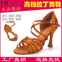 LD Latin Dance Shoes Lady Adults Soft Thick Base Medium Medium-high Heel Base Professional National Mark Dance Lucha Cha Cha Cha Cha Cha Cha Cha Cha Cha Cha Cha Cha Cha Cha Cha Cha Cha Cha Cha Cha Cha Cha Cha Cha Cha