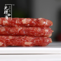 Wide-Style Sausage National Friend Sausage 5 Jin Bulk Farmhouse Homemade Air Dry Guangdong Terproduce Zhongshan Yellow Garden Salty Sweet Savory Taste