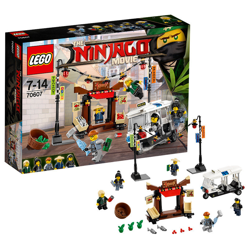 乐高幻影忍者系列70607幻影忍者城市追逐战lego积木玩具