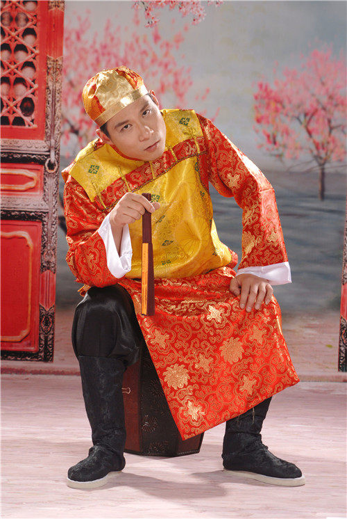 大地主 古装服装 阿哥服装 地主服 清朝少爷装贝勒爷 戏服演出服