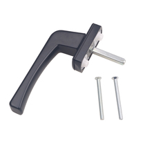 KINLONG firmness plastic steel window hardware inner-open inverted window handle window handle firm aluminum alloy doors and windows accessories
