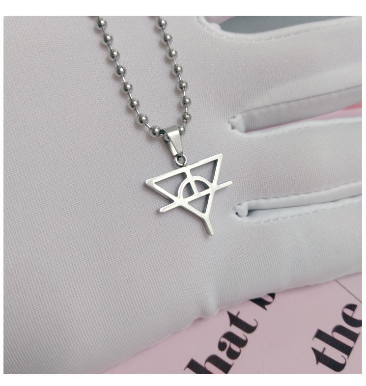 华晨宇同款项链 hcy标志定制火星演唱会logo吊坠锁骨链感男女