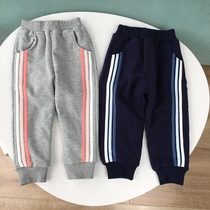 2 Thickness Optional Children Plus Suede Pants Super Soft Silver Fox Suede All-male Suede Baby Autumn Winter Casual Pants