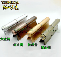 According to the time the hydraulic hinge invisible door hinge spring automatically closes the buffer door closer damping the hidden door positioning