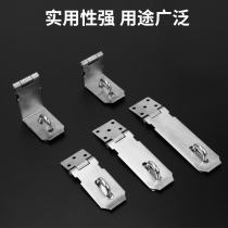 Stainless steel lock button lock nose lock buckle cabinet door drawer lock buckle door lock door bolt open lock lock