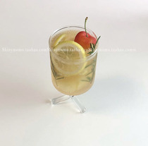 Shinymomo Mini Glass Holder Cup Ice Cream Bowl