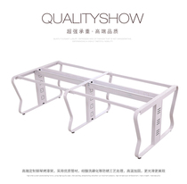 Butterfly office furniture table legs Conference table iron frame staff table bracket feet simple computer table steel frame factory direct sales