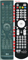 Kaiboer network player remote control K750LI K730I K760I K8