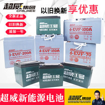 Electric tricycle Chaowei battery 60V battery car 48V sightseeing car 100A forklift sweeper elderly scooter