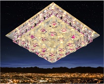 Square aisle light crystal corridor light balcony ceiling light ceiling hole light LED porch oversized 24CM small bedroom