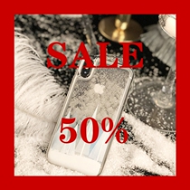 Jueves original Cedar iphoneX phone case 8plus snowflake Apple 7 quicksand Shell 6s silicone Christmas xs