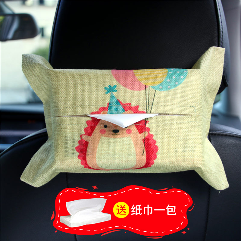 car tissue boxes for cars, carton drawers, creative hanging car supplies hanging s, cute korea