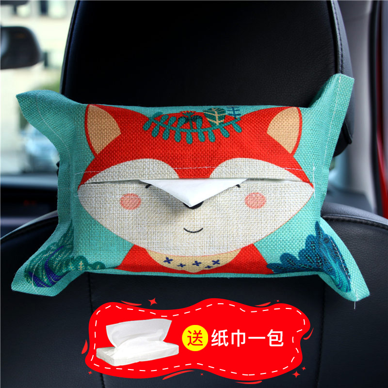 car tissue boxes for cars, carton drawers, creative hanging car supplies hanging s, cute korea