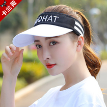 Sunscreen hat children summer cap empty top hat mens baseball cap outdoor sports sun hat tennis hat sun hat