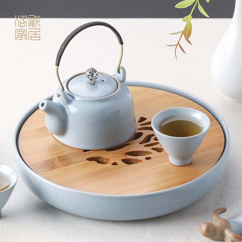 Blower, small ceramic teapot manual girder pot of your porcelain teapot your up portable travel kung fu tea pot