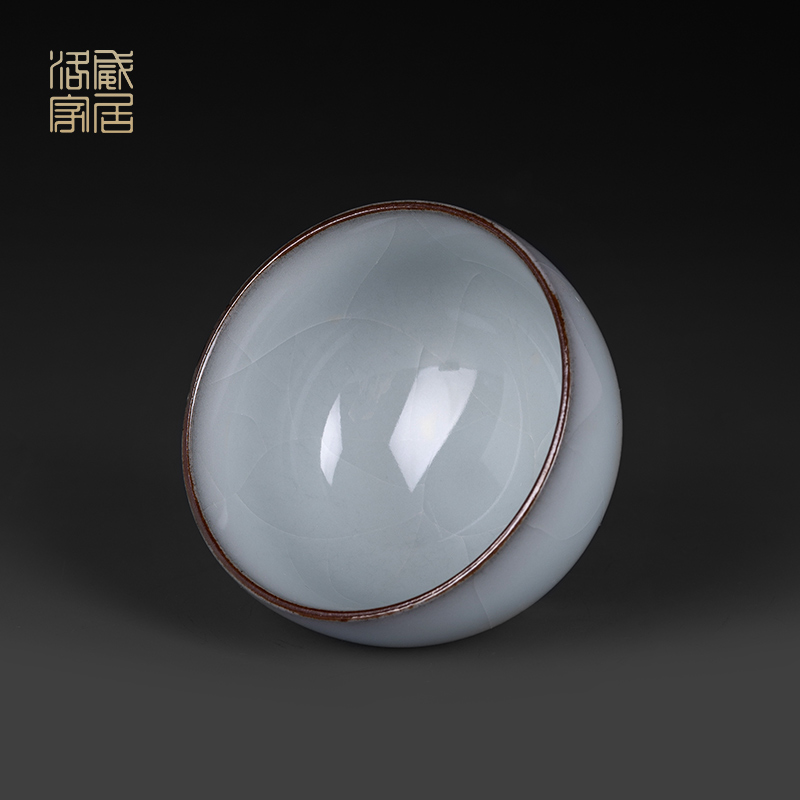 Guanyao sample tea cup jingdezhen ceramic cups high - end tea sets, small single CPU single master cup kung fu tea cups