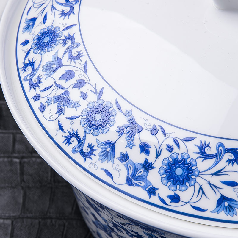 Glair jingdezhen porcelain tableware bowls of ipads plate suit household I housewarming gift Chinese bowl dish