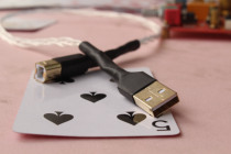 Imported 5N silver-plated line base single crystal silver decoder DAC data line fever grade USB line 2 0 A-B square mouth