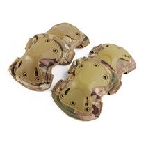 Special Forces Camouflage Tactical Protective Equipment Set Real-life CS Protective Equipment Outdoor Pulley Riding Knee Heels