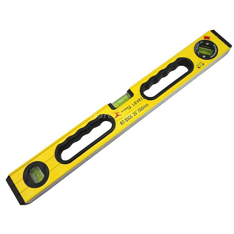 香港飞鹿 高精度500 600mm铝合金高档水平尺/水平仪 强磁