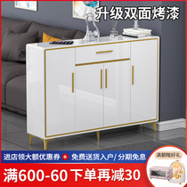 Double-sided shoe cabinet porch cabinet home door large capacity balcony locker into the stairs shoe cabinet entrance hall cabinet